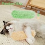 Rishoesu 3 Pcs Interactive Cat Toys Cat Pillows, Soft and Durable Crinkle Sound Catnip Toys, for Indoor Cats Funny Kitten Toys Exercise - Image 6