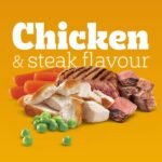 PEDIGREE with Tender Bites Small Dog Adult Dry Dog Food Chicken & Steak Flavour - With Whole Grains and Vegetables - Omega-6 for Healthy Coat and Skin, 2kg Bag - Image 8