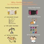 Maca Bates Summer Cute Dog Collar with Yellow Duck Print for Small Boy Gril Dogs,Spring and Summer Styles Durable,Soft,Thick,Adjustable Puppy Basic Collars for Male Female Pet with Safety Buckle - Image 5