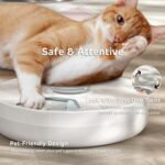 Brioche Automatic Wet Food Feeder for Pets - True 6-Meal Cordless Fresh Can Dispenser with Two Ice Packs, Perfect for Newborn Senior Sick Cats and Small Dogs - Image 5