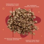 Benny Bullys Mini Bits - Freeze-Dried Chicken Heart Dog Treats | Low-Calorie, Grain-Free, Natural & Healthy Training Snacks for Puppies, Dogs, and Pets - 38g/ 1.34 oz - Image 5