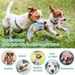 Cobee Puppy Toys for Teething, 4 Pcs Puppy Chew Toys with Interactive Cotton Ropes for Small Dogs Rubber Cute Small Breed Toys for Dogs Oral Teeth Soothe Itching - Image 7