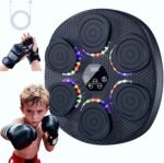 Music Boxing Machine Smart Bluetooth Boxing Equipment for Adults and Kids (Colorful Light, 14IN) - Image 9
