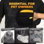 2026 Upgrade Pet Hair Removal Gloves, Electrostatic Gloves Pet Hair Reusable Cat Dog Grooming Glove, Electrostatic Remover Mitt for Dogs, Cats & Horses with Long and Short Hair Fur (Black, 1 Pack) - Image 7