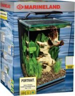 MarineLand Portrait Glass LED Aquarium Kit, 5 Gallons, Hidden Filtration, Clear (ML90609) - Image 3