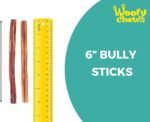 20 Pcs Slim Bully Sticks for Dogs 6-inch (Pack of 20) Single Ingredient Beef Pizzle with Low Natural Scent (Small Dogs) - Image 4
