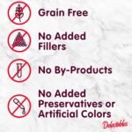 Delectables Lickable Spoon™ Handheld Wet Cat Treats Made with Real Chicken & Salmon, Creamy Puree, Mess Free, Quick & Easy, Grain-Free, No Added Fillers, No Added Preservatives, Variety Pack, 20ct - Image 4
