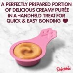 Delectables Lickable Spoon™ Handheld Wet Cat Treats Made with Real Chicken & Salmon, Creamy Puree, Mess Free, Quick & Easy, Grain-Free, No Added Fillers, No Added Preservatives, Variety Pack, 20ct - Image 5