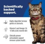 Hill's Science Diet Sensitive Stomach & Skin, Adult 1-6, Stomach & Skin Sensitivity Support, Dry Cat Food, Chicken & Rice, 7 lb Bag - Image 8