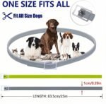 2PCS Collar for Dogs and Cats, Effective Prevention for 16 Months, Adjustable Size, Waterproof, 63.5cm (Grey+Green) - Image 6