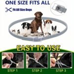 2PCS Collar for Dogs and Cats, Effective Prevention for 16 Months, Adjustable Size, Waterproof, 63.5cm (Grey+Green) - Image 8