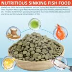 Aquarium Fish Food, Nutritionally Balanced Shrimp Fish Food, Daily Diet for All Bottom Feeders, Fresh Seafood Formula, 1.76 Ounces - Image 5
