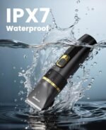 oneisall Dog Clippers, Professional Dog Grooming Clippers Kit for Heavy Coats/Low Noise with Rechargeable Cordless Shaver Trimmer for Dogs Cats, IPX7 Waterproof Pet Grooming at Home (Black) - Image 8