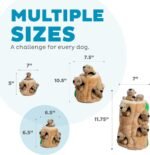 Outward Hound Hide A Squirrel Plush Dog Toy Puzzle, Medium - Image 4