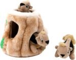 Outward Hound Hide A Squirrel Plush Dog Toy Puzzle, Medium - Image 7