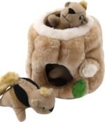 Outward Hound Hide A Squirrel Plush Dog Toy Puzzle, Medium - Image 9