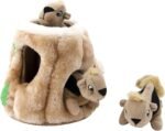 Outward Hound Hide A Squirrel Plush Dog Toy Puzzle, Medium - Image 10