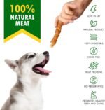 Dog Treats Biscuits Sticks Chicken Wrapped Human Grade Meat 300g - Natural Dried Snacks Rawhide - Free & Grain Free Long Lasting Chews for Large & Small Dogs - Best for Training & Healthy Teeth - Image 4