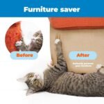 Best Pet Supplies Catify Peel & Stick Cat Scratching Mat – Self-Adhesive, Trimmable Cat Scratch Pad Cover - Carpet, Sofa, Floor & Wall Protector – Replaceable Adhesive Stickers - Beige & 78.7 x 15.8 - Image 3