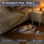 ORSDA Cat Toys, Interactive Cat Toy Ball for Indoor Cats, Automatic Moving Ball Bird Toy for Bored Indoor Kitten, Motion Activated Fast Moving Chirping Stimulating Light, 2 Feather Tails, Blue - Image 5