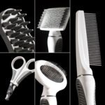 Catit Grooming Kit Short Hair, White, 6 Count (Pack of 1) - Image 4