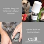 Catit Grooming Kit Short Hair, White, 6 Count (Pack of 1) - Image 5