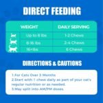 Just Try 300 Bites Cat Grass,Hairball Relief & Digestive Support Cat Treats - with Pumpkin, & Omega-3 Fish Oil, Chicken Flavor, Hairball Treatment for Cats - Image 8