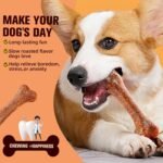 Dental Chew Beef Sticks for Dogs Teeth Cleaning, Chew Toy Treats for Puppy Medium Dogs (S, Cheese) - Image 5