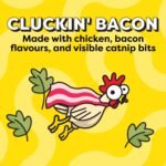 Temptations Wacky Blasts Cat Treats, Cluckin’ Bacon Flavour, 454g Tub - Image 4