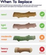 Petstages Dogwood Wood Alternative Dog Chew Toy, Small - Image 7