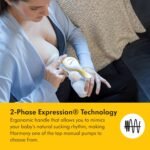 Medela Manual Breast Pump Set - Perfect Pair Bundle, Includes Harmony Manual Breast Pump & Silicone Breastmilk Collector - Image 5