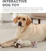Outward Hound Ranch Roperz Cow Plush Squeaky Dog Toy - Image 6