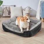 DogBaby Dog Bed, Orthopedic Small Dog Bed with Sides, Washable Dog Beds for Small Dogs, Comfortable and Breathable Soft Cotton Small Dog Couch with Nonskid Bottom, Pet Bed - Image 10