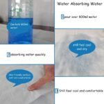 40 Count Dog Training Pads, Extra Large Puppy Pads Disposable, Absorbent & Leak-Proof XL Pet Pee Pads Housebreaking Supplies for Large Dogs, Puppies, Cats, Rabbits and Kids - 36x32 Inch, Blue - Image 6
