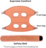 Guzekier Pet Dog Grooming Hammock Harness for Cats & Dogs, Dog Sling for Grooming, Dog Hammock Restraint Bag with Nail Clippers/Trimmer, Nail File, Pet Comb,Ear/Eye Care - Image 4