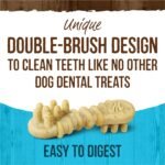 Merrick Fresh Kisses Mint Breath Strips Extra Small Brush Dental Dog Treat - Small Bag (20 ct) - Image 4