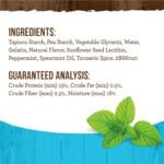 Merrick Fresh Kisses Mint Breath Strips Extra Small Brush Dental Dog Treat - Small Bag (20 ct) - Image 5