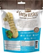 Merrick Fresh Kisses Mint Breath Strips Extra Small Brush Dental Dog Treat - Small Bag (20 ct) - Image 6