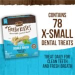 Merrick Fresh Kisses Mint Breath Strips Extra Small Brush Dental Dog Treat - Small Bag (20 ct) - Image 10