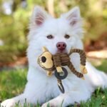 Squeaky Dog Toys,5 Pack Chew Toys,Durable Dog Chew and Cleaning Teeth Toys Plush Cute Animals No Stuffing Plush Dog Toy Set for Small Dogs - Image 7