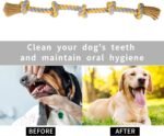 Dog Ropes Toy for Large Dog,Dog Tug Toy for Large Aggressive Chewers Dogs Rope Toys,Thick Indestructible Chew Toys Rope for Large/Medium Dog Breed Dog,Heavy Tug of War Dog Pull Rope - Image 5