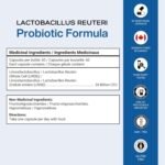 Lactobacillus Reuteri Probiotic 20 Billion CFU - L Reuteri Probiotic - Highest CFU Count, Gut Health, Yogurt Starter Culture, Probiotic With Prebiotic FOS, Made In Canada, 60 Capsules - Image 6
