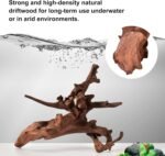 Natural Coral Large Driftwood for Aquarium Decor Reptile Decor, Assorted Driftwood Branch 9-14" 2 Pcs, Fish Tank Decoration - Image 5