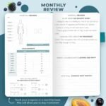Clever Fox Wellness Planner - Weekly & Daily Health and Wellness Log, Food Journal & Meal Planner Diary for Calorie Counting, Notebook for Medical Condition Tracking – Pocket size (Aquamarine) - Image 7