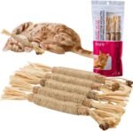 RYERCAT Silvervine Sticks for Cats - All-Natural Cat Chew Toy for Aggressive Chewers, Kitten Teething, and Dental Health - Silvervine Cat Toy for Hours of Fun and Relaxation (5 Pack) - Image 9