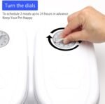2 Meal Automatic Pet Feeder, Cat Feeder Automatic with Timer, Dry and Wet Food Dispenser, 700ml Pet Cat Food Dispenser, 48 Hours Timer, Dishwasher Safe, for Cats and Small Dogs - Image 5