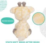 Baby GUND Lil’ Luvs Collection, Bodi Giraffe Premium Plush Stuffed Animal for Babies, Yellow/Brown, 12” - Image 6