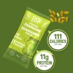 GoBeanz Crunchy Roasted Edamame, Tasty Dill Pickle High Protein Healthy Snack, For Adults & Kids, 20 Single Serve Packs, Low calorie, Low Sugar Plant Based, Salty Snacks - Image 5