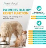 AminAvast Kidney Support Supplement for Cats and Dogs, 300mg - Promotes and Supports Natural Kidney Function - Supports Health and Vitality - Easily Administered - 60 Sprinkle Capsules - Image 10