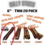 Bully Sticks for Dogs - Low Odour - - Image 3